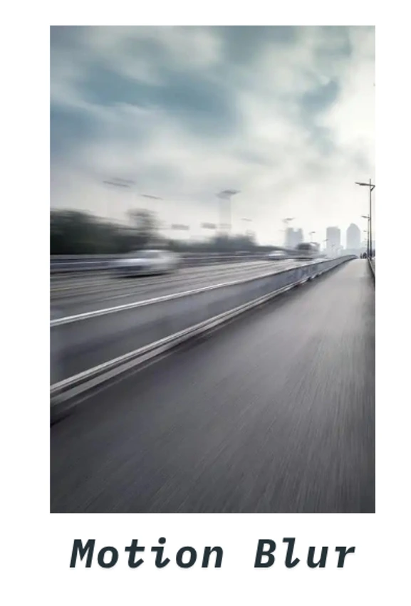 Example two of a blurry image with both focus and motion blur